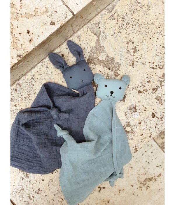 Liewood, Yoko snuttefilt 2-pack, blue mix