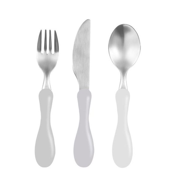 Sebra, bestick, moonlight beige