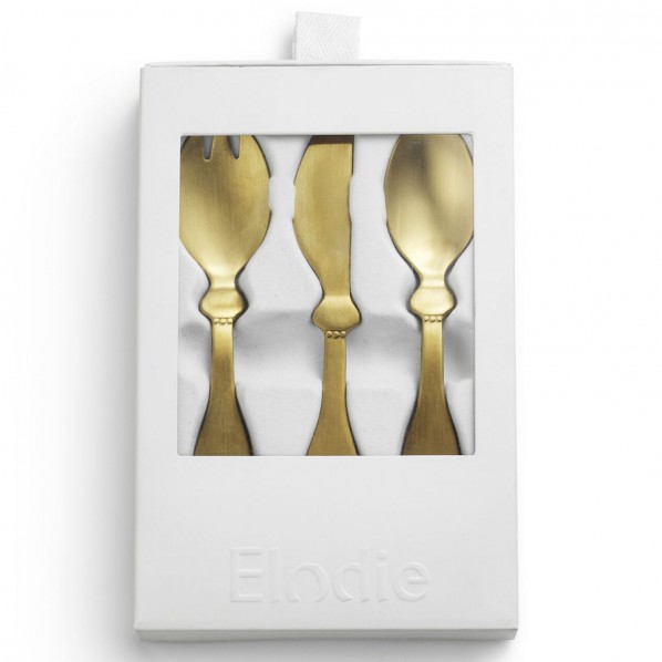 Elodie Details bestickset 3-pack, gold - Bild 2
