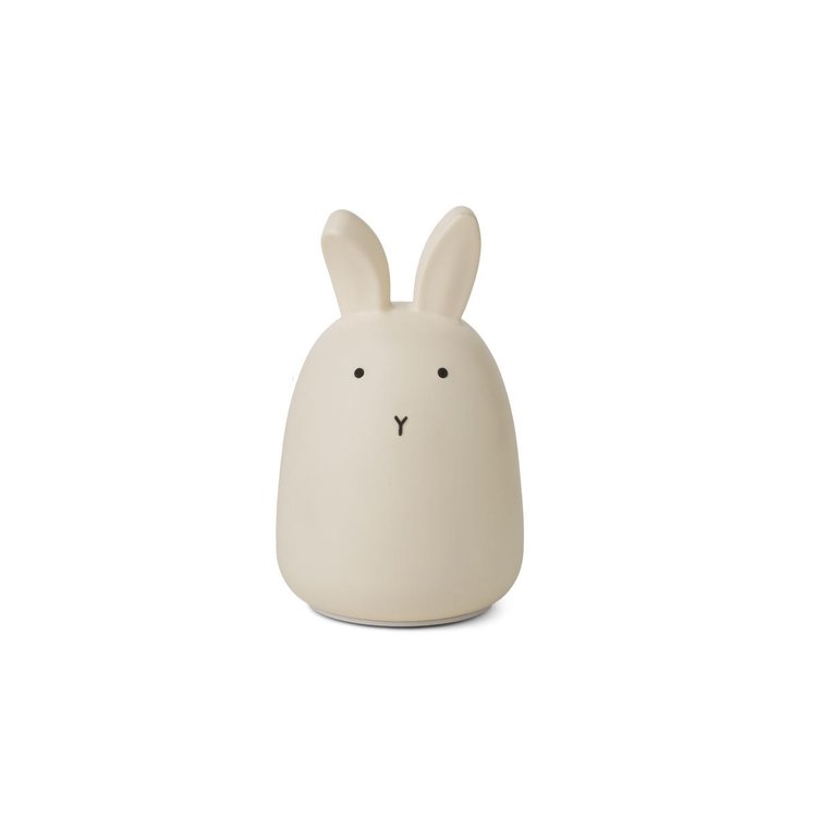 Liewood, Winston Night Light nattlampa, Rabbit Creme De La Creme