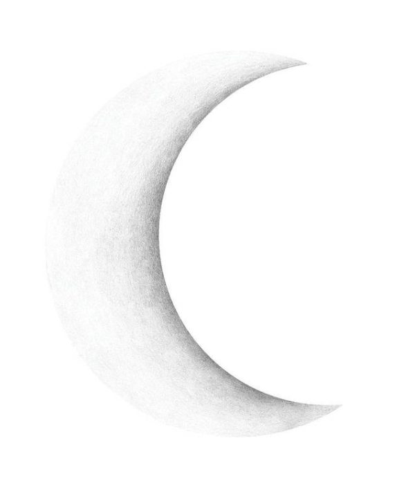 Stickstay Månskära vit