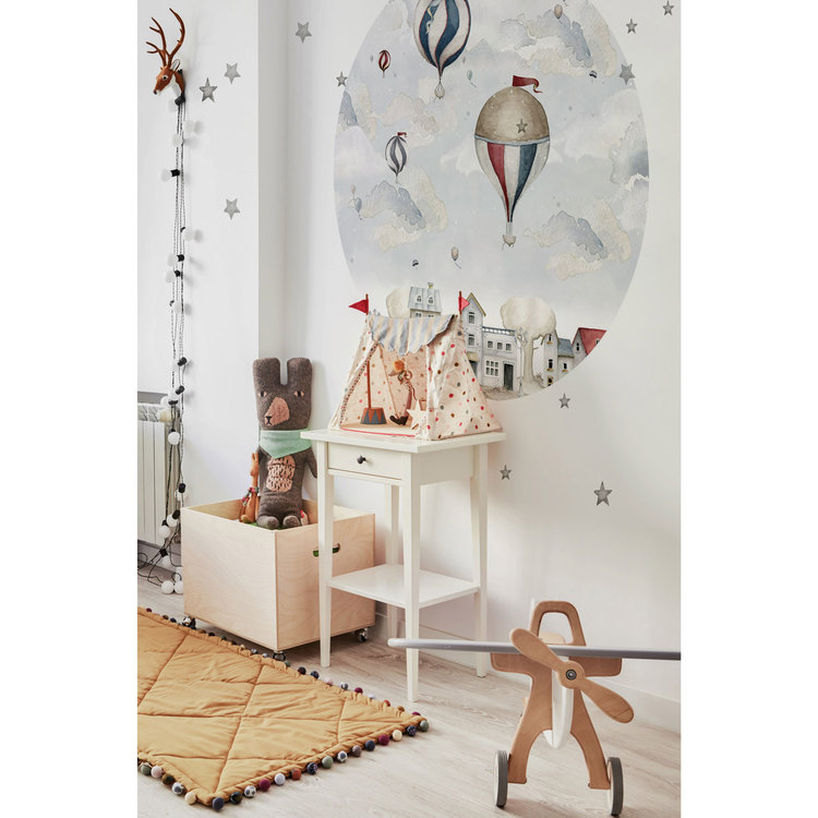 Dekornik, Balloons in a circle, väggklistermärken till barnrum - Bild 2