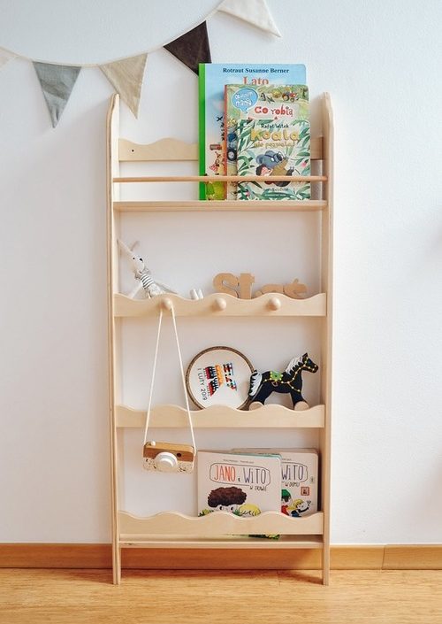 Bokhylla till banrummet , FRILL natural