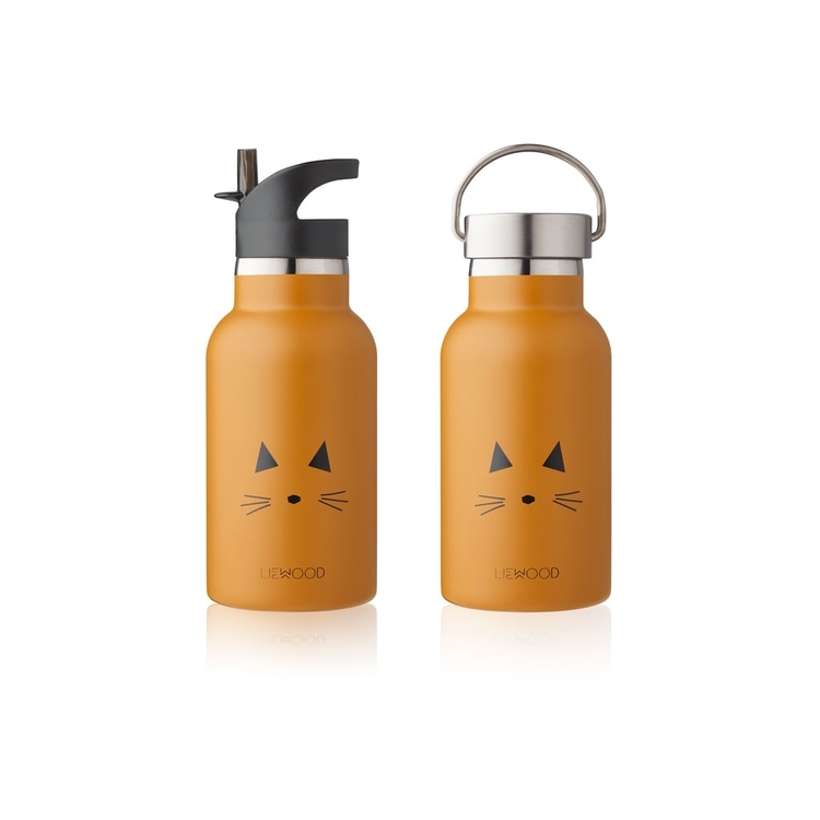 Liewood, Termos Vattenflaska Cat mustard