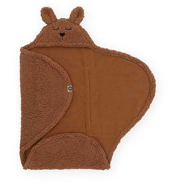 Jollein Omlott Babywrap, Björn caramel, åkpåse