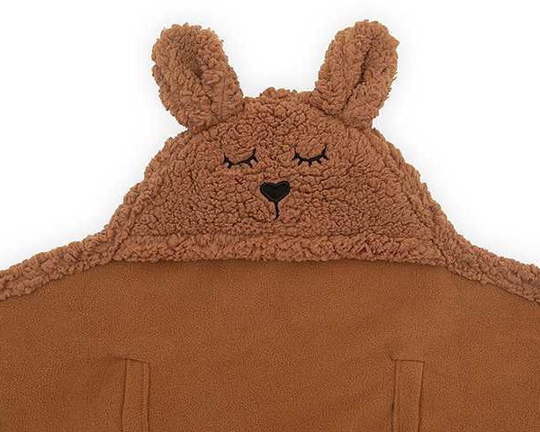 Jollein Omlott Babywrap, Björn caramel, åkpåse