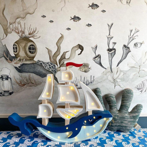 Dekornik, Stories from the sea, väggklistermärken till barnrum - Bild 4