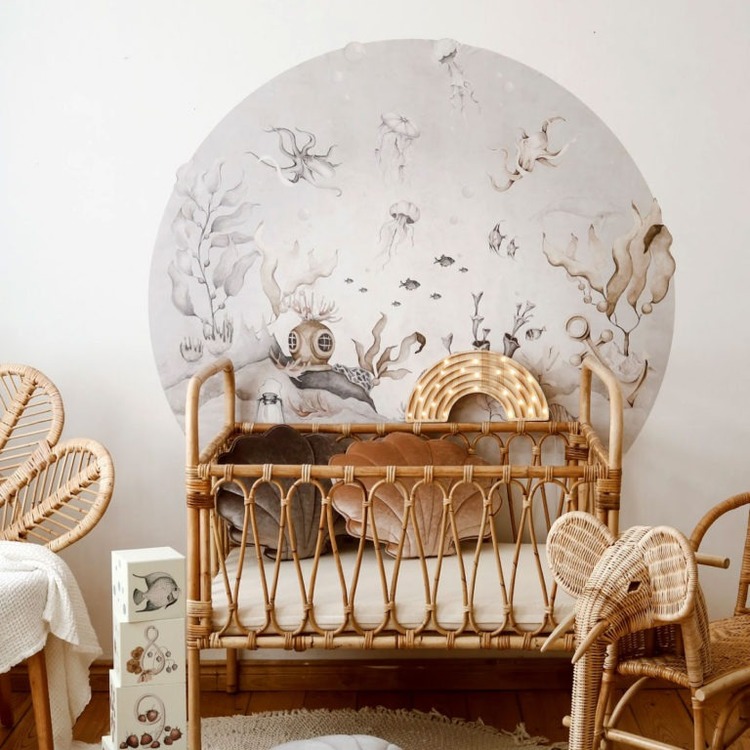 Dekornik, Stories from the sea, väggklistermärken till barnrum