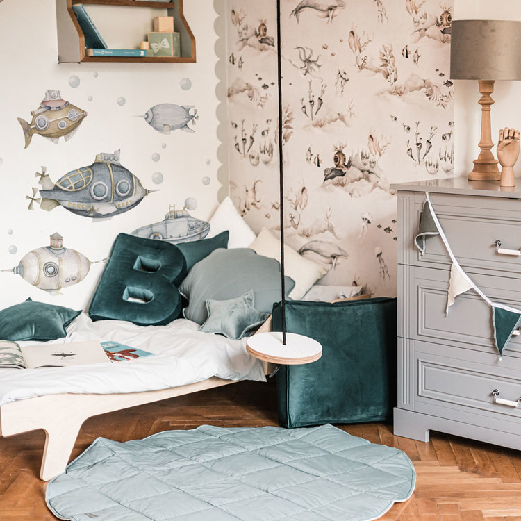 Dekornik, väggklistermärke submarines - Bild 2