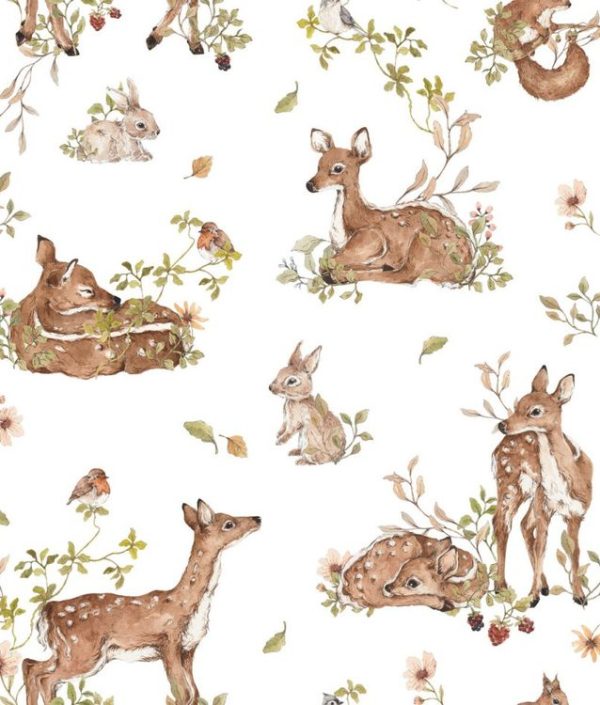 Dekornik, tapet Rådjursfamilj