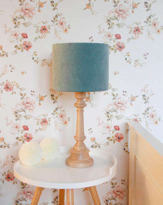 Lamps&Company, Bordslampa till barnrummet, mint sammet