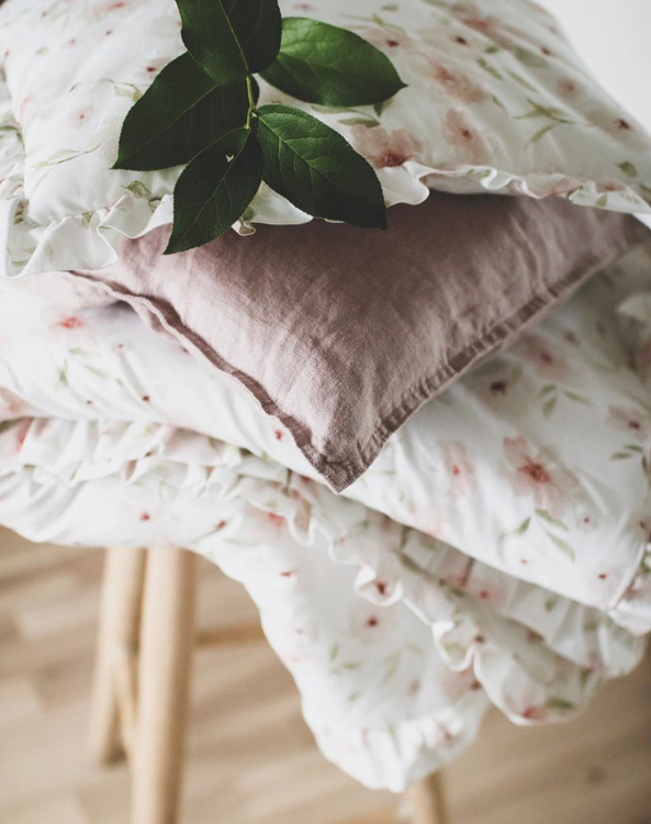 Lamps&Company, Blommig bäddset 140x200 cm med fyllning - Bild 2