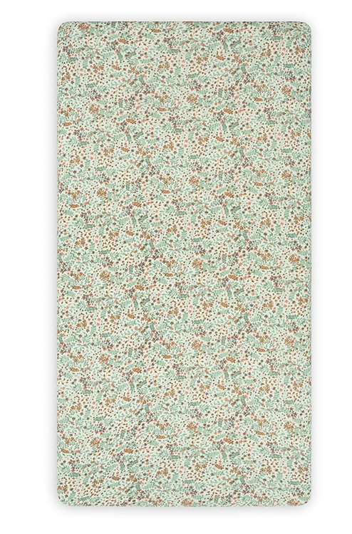 Jollein, dra-på-lakan spjälsäng 120x60, bloom - Bild 3