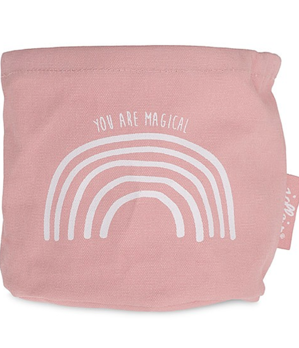 Jollein, förvaringskorg rainbow blush pink