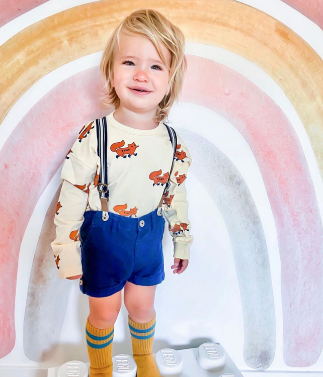 Babylove, dusty pink rainbow, regnbåge väggklistermärke - Bild 6