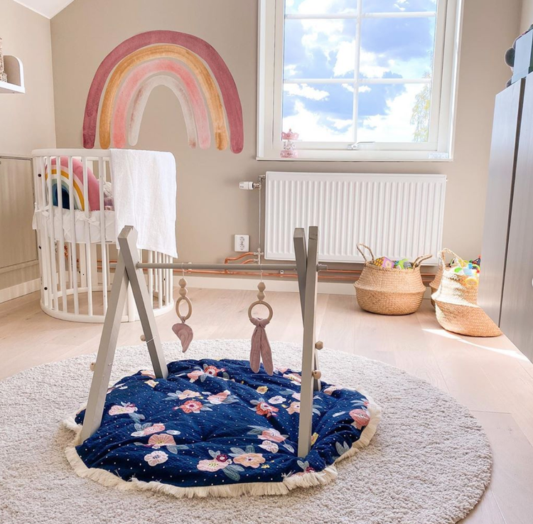 Babylove, dusty pink rainbow, regnbåge väggklistermärke - Bild 10