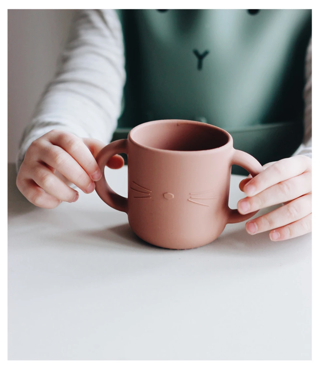 Liewood, Vivi silikon matset 4 delar, cat dark rose - Bild 2