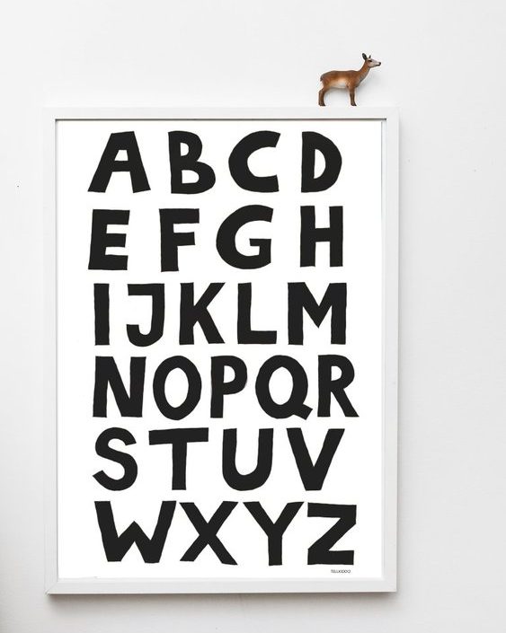 Telkiddo poster ABC , A4