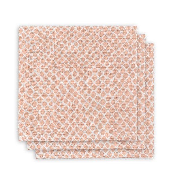 Jollein, snuttefilt snake pale pink, 3-pack