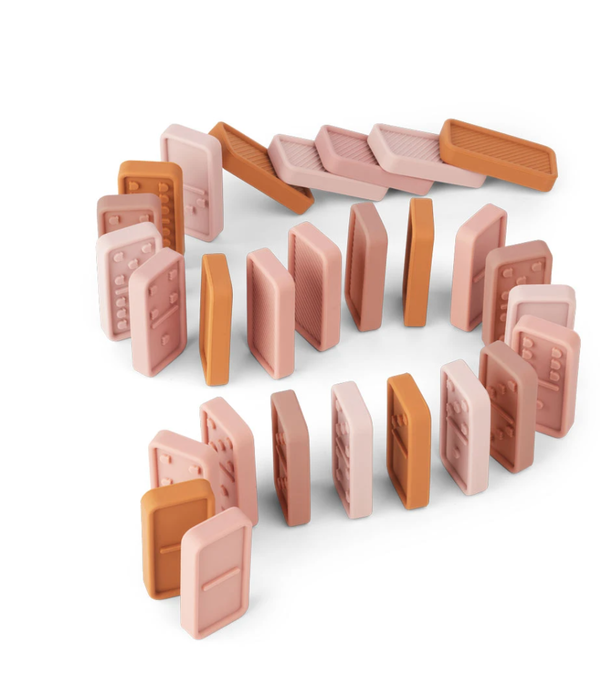 Liewood, Dodo domino i silikon, rose multi mix