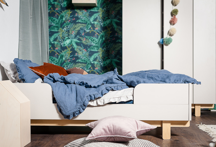 Woodluck, 2 in 1, spjälsäng och juniorsäng BASIC - Bild 9