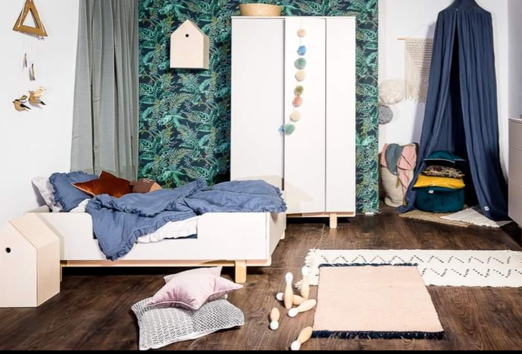 Woodluck, 2 in 1, spjälsäng och juniorsäng BASIC - Bild 11