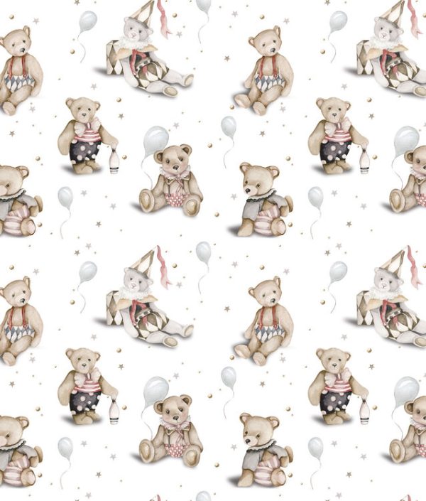 Dekornik, tapet Teddy Bears Small