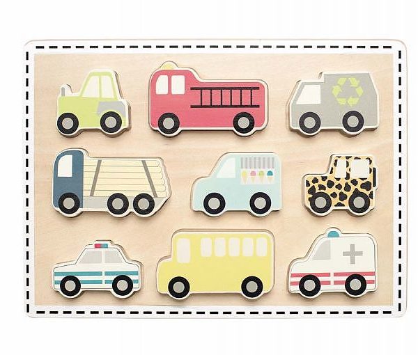 JaBaDaBaDo, pussel bilar