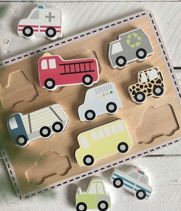 JaBaDaBaDo, pussel bilar