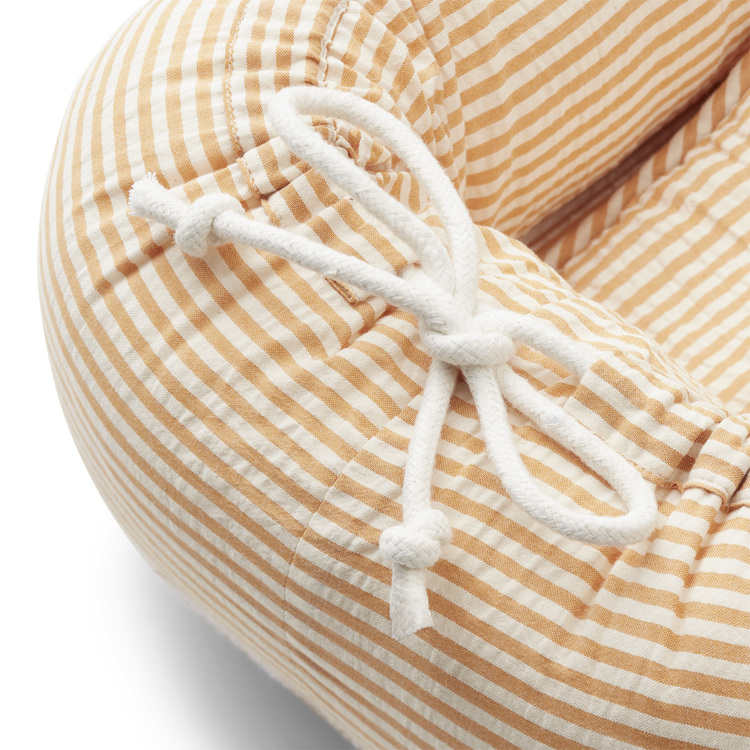 Liewood, babylift babynest, stripe mustard white - Bild 2