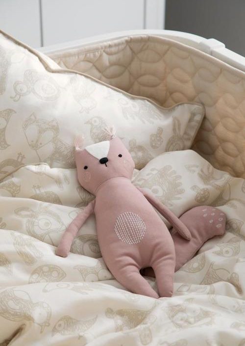 Sebra, sängkläder forest beige