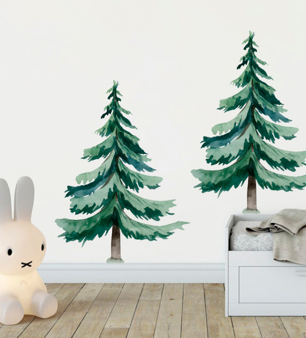 Väggklistermärke gran