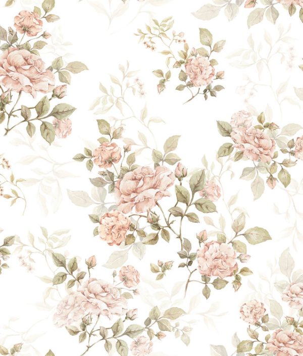Dekornik, tapet Vintage Rose