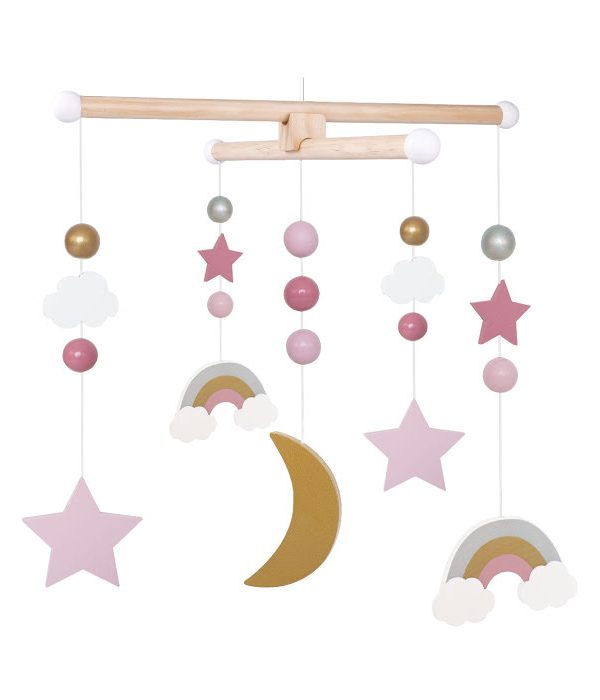 JaBaDaBaDo, sängmobil regnbåge av trä