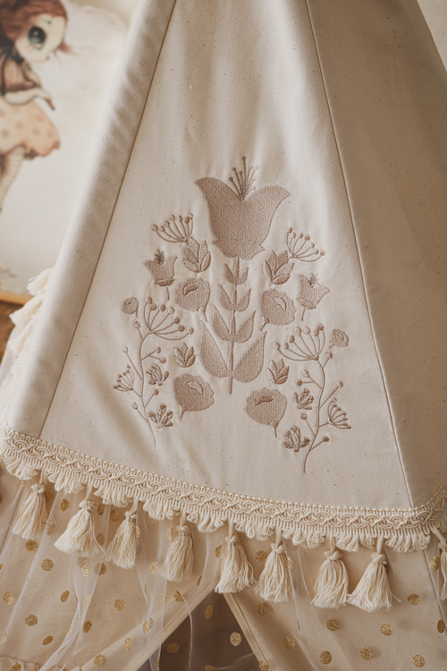 Moi Mili, tipitält med volanger BOHO - Bild 5