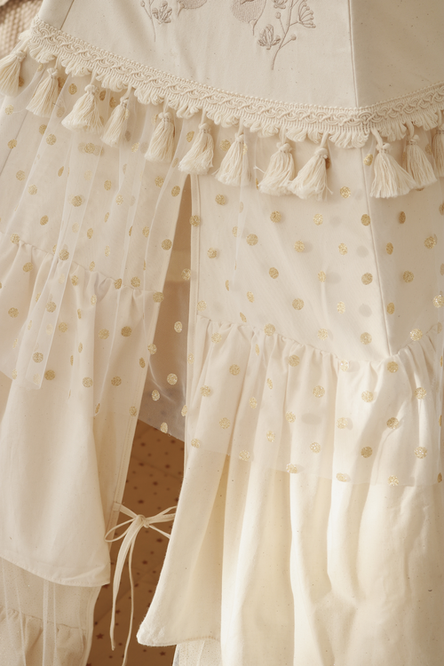 Moi Mili, tipitält med volanger BOHO - Bild 4