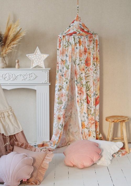 Moi Mili, Sänghimmel - Flower Power