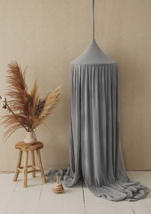 Moi Mili, Sänghimmel - Pigeon Grey