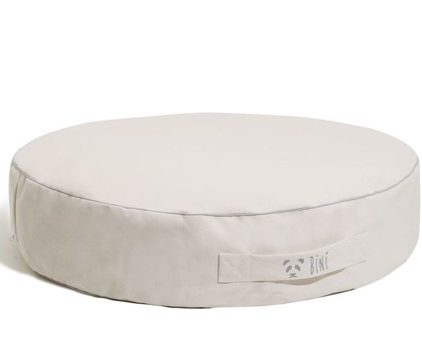 Bini grey puf, sittpuff