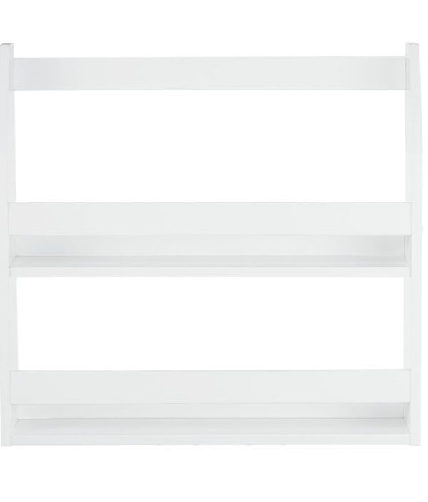 Vit bokhylla till barnrummet