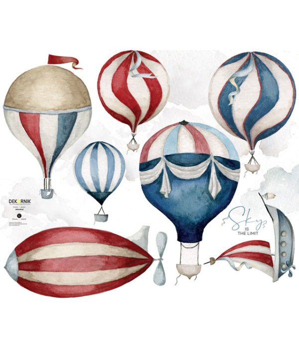 Dekornik, väggklistermärke Sky is the limit