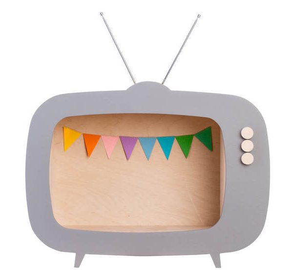 Up Warsaw, hylla tv, dusty grey