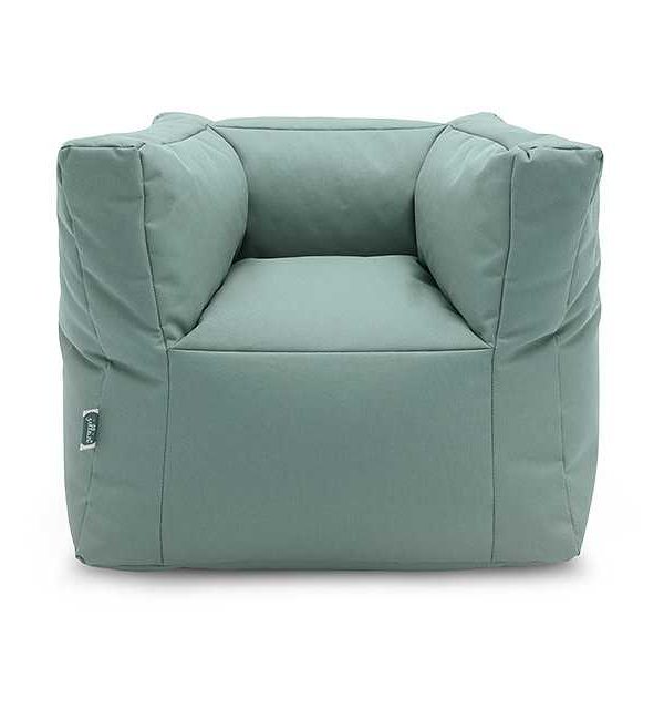 Jollein, Soffa Beanbag fåtölj, ash green