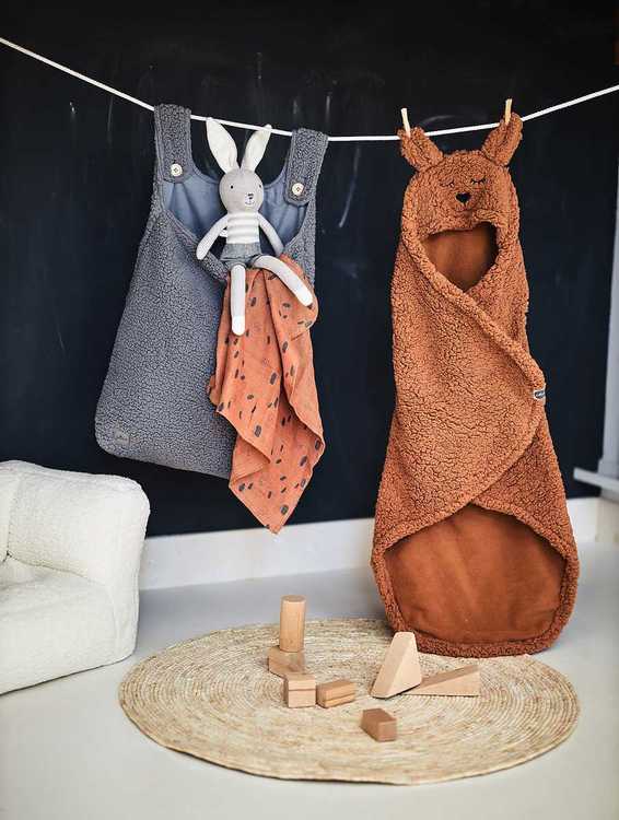 Jollein, snuttefilt spot caramel, 3-pack - Bild 4