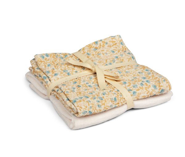 That`s mine, muslinfilt 2-pack, mini flower blue