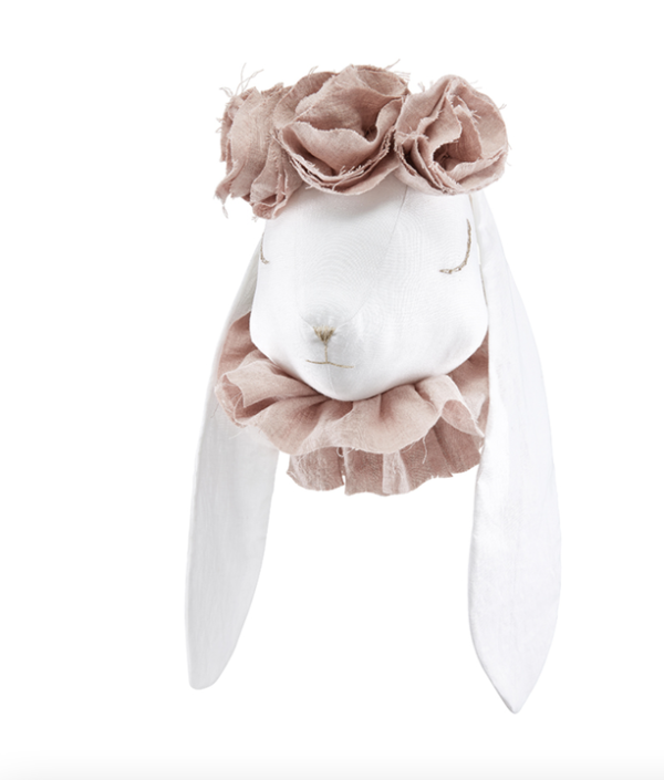 Djurhuvud magisk kanin, väggdekoration till barnrummet