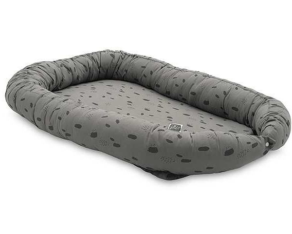 Jollein, babynest spot storm grey