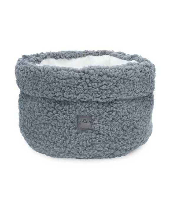 Jollein, förvaringskorg teddy soft grey