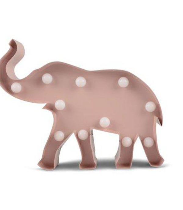 FORM Living Vägglampa elefant nattlampa, Rosa