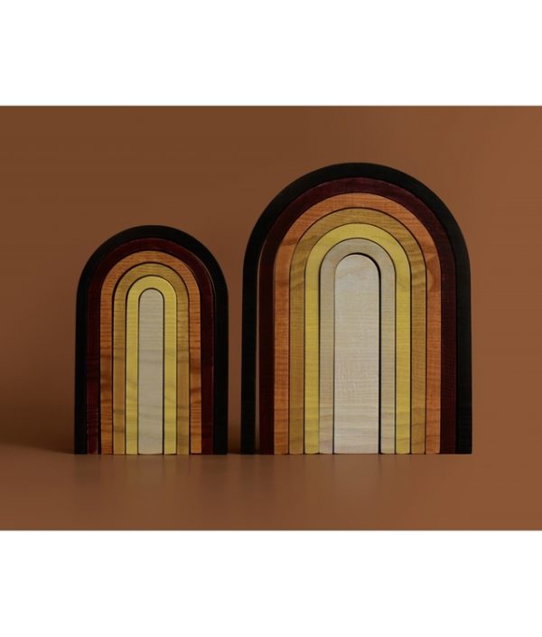 Minmin Copenhagen, mini regnbåge earthy